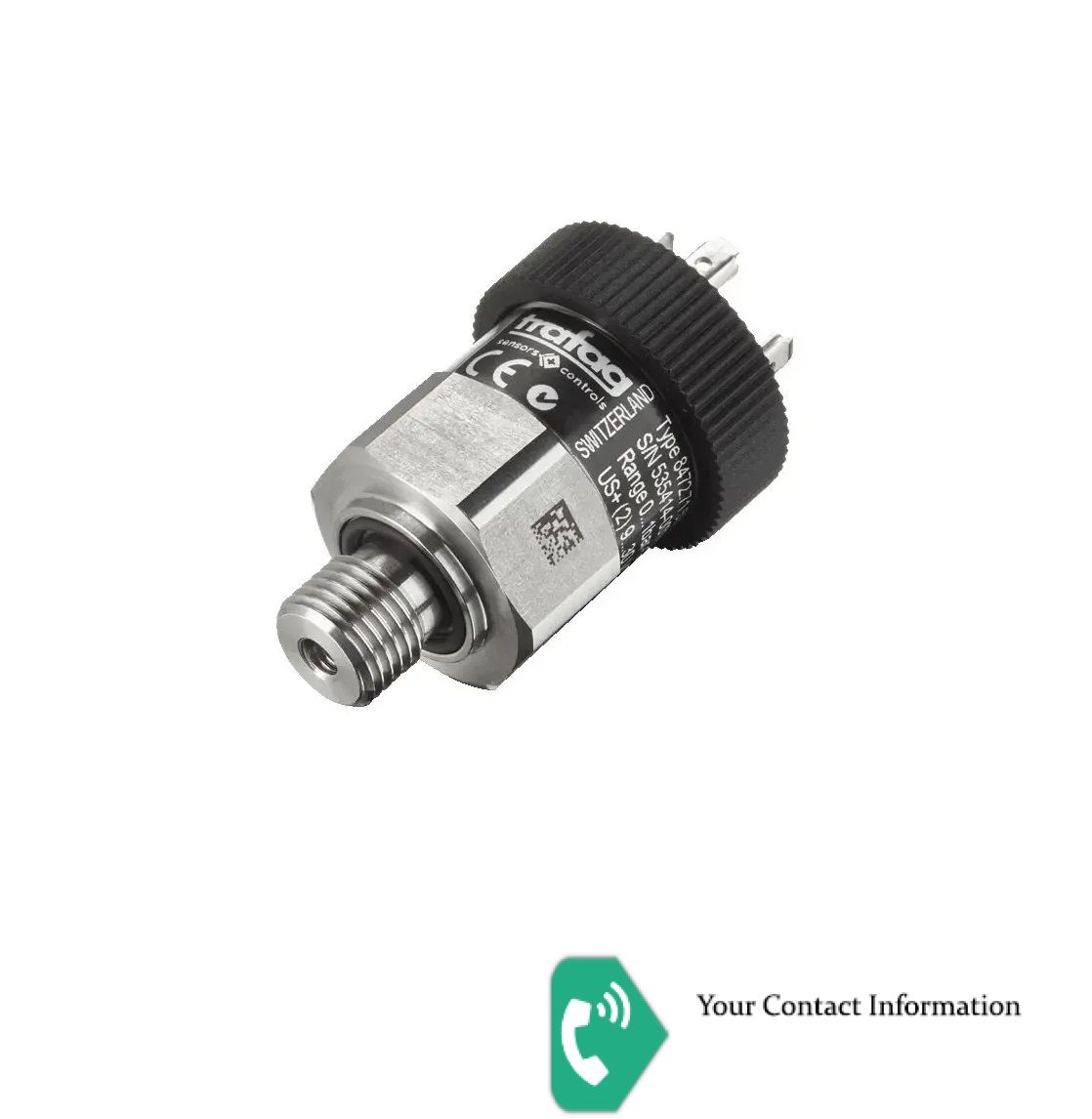 ترانسمیتر فشار مدل 8287.84 25 17 برند Trafag