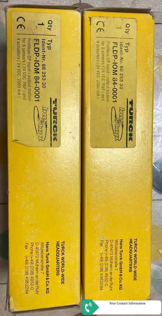 پروکسی سوئیچ مدل FLDP-IOM 84-0001 برند Turck