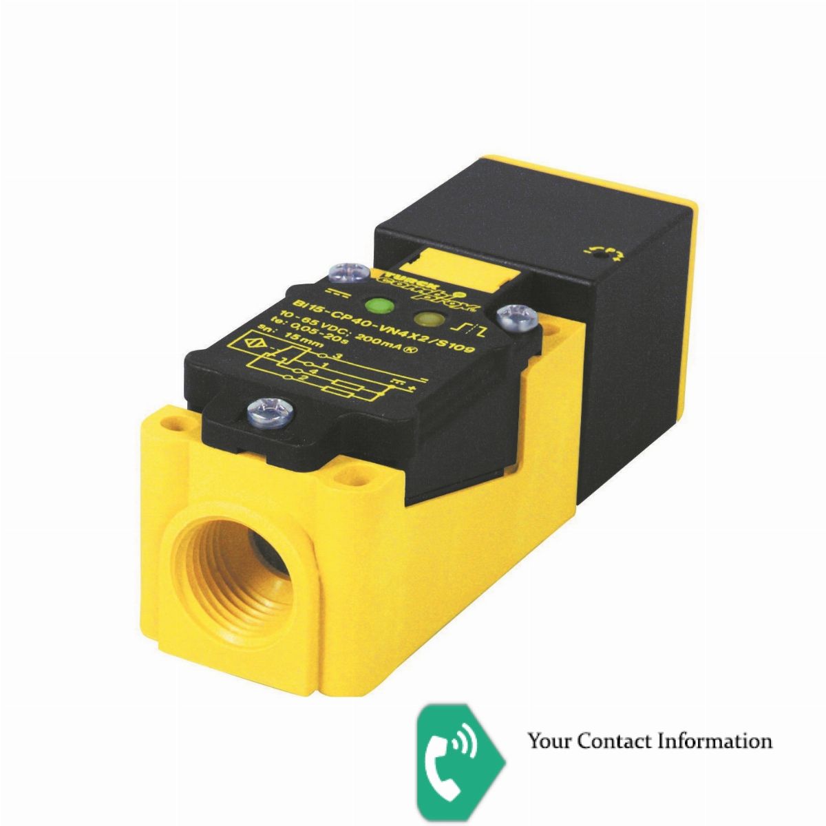 پروکسی سوئیچ مدل NI35-CP40-VP4X2 برند Turck