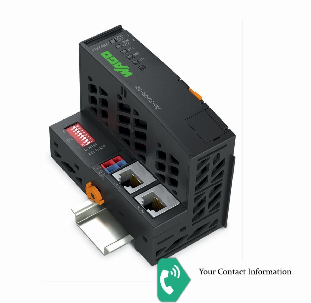 کارت داده برداری DAQ مدل  750-352/040-000 برند WAGO