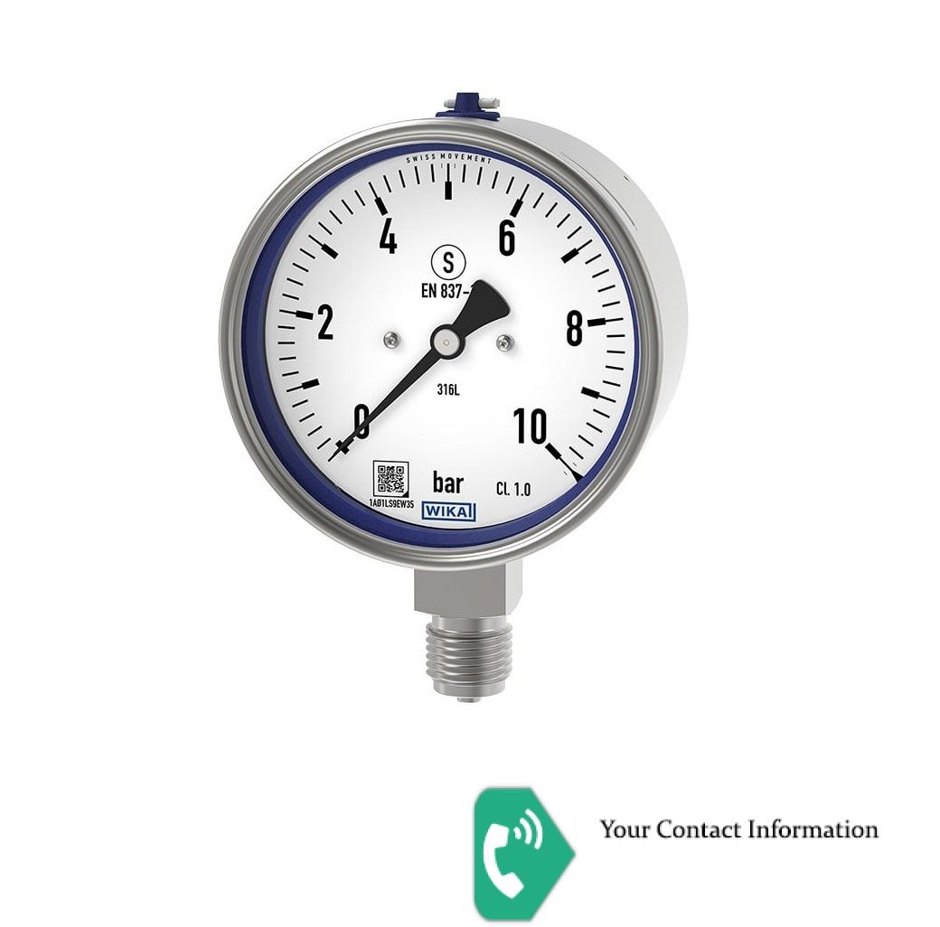 ترانسمیتر فشار مدل 233.30.100 برند WIKA