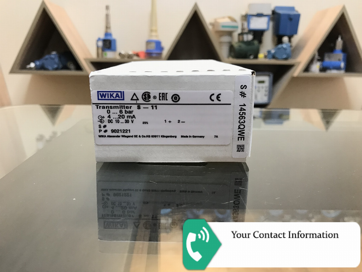 ترانسمیتر فشار مدل S-11 برند WIKA