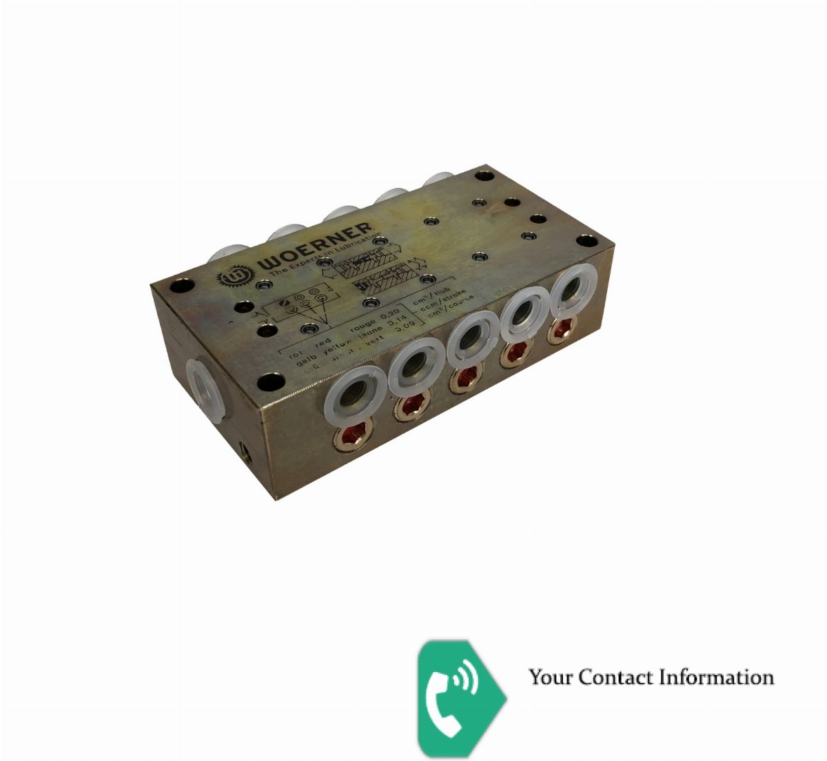 ولو و پوزیشنر مدل VPB-H  برند WOERNER